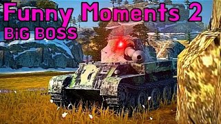 Funny Moments 2 | BiG BOSS | WoT Blitz.