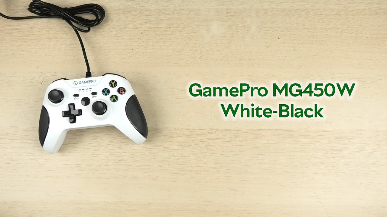 Розпаковка GamePro MG450W White-Black