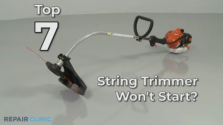 Top Reasons String Trimmer Not Starting — String Trimmer Troubleshooting