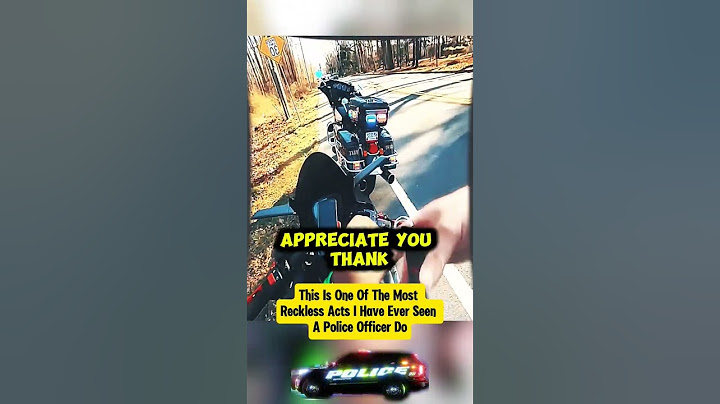 Moto cop kept finding things wrong with the bikes part NinjaNeb75
