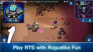 Xeno Command Gameplay Walkthrough Part 1 (Android, IOS)