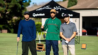 Skate Legends Eric Koston, Sean Malto & Atiba Jefferson Visit The Kingdom | TaylorMade Golf