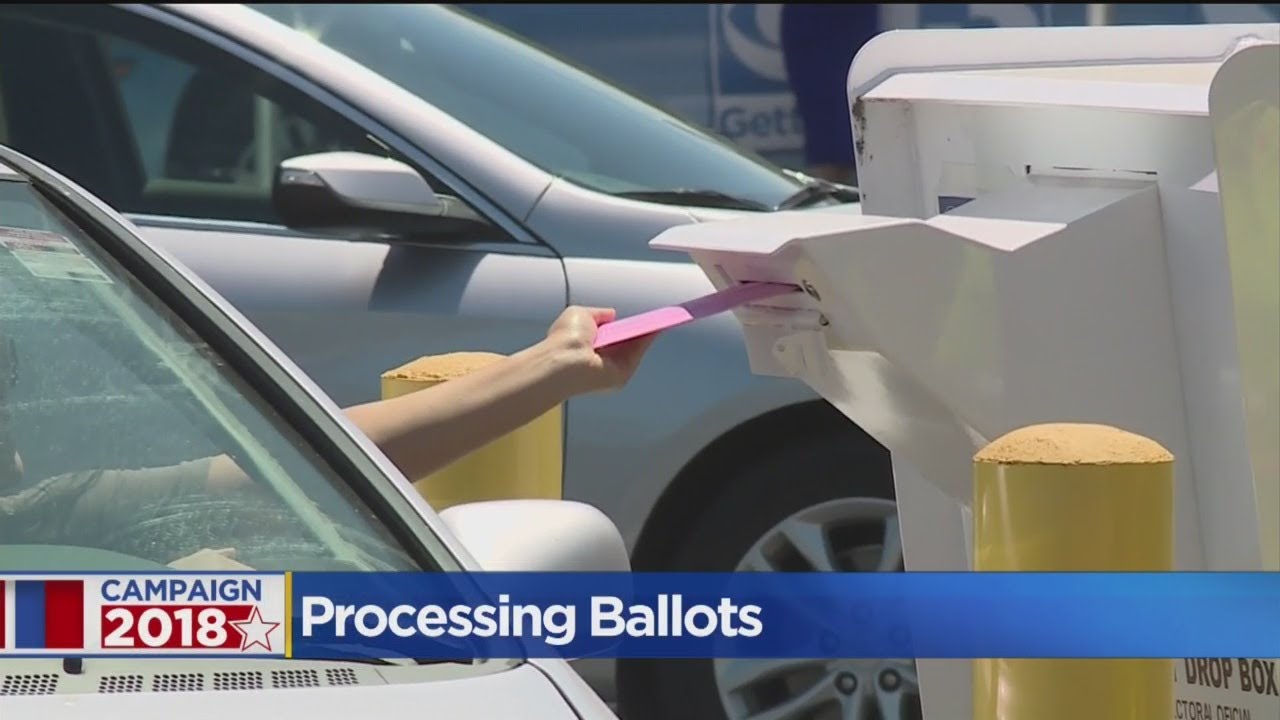 Polls Fill With Last-Minute Voters On Primary Election Day 2018