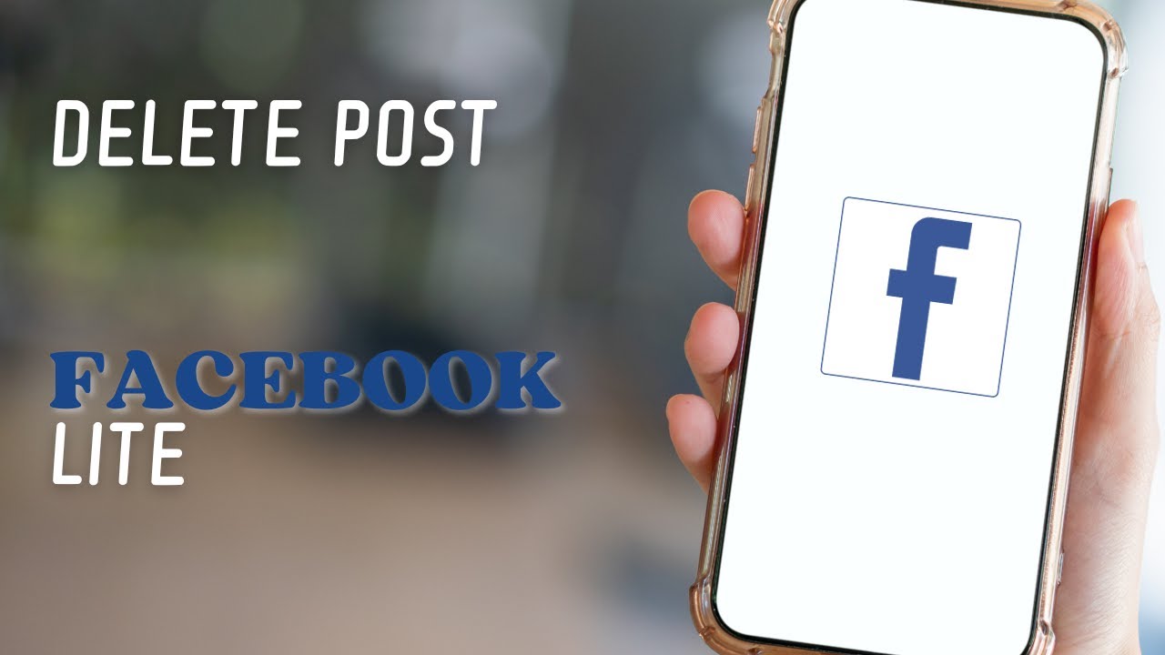 How To Delete Post On Facebook Lite  | Delete Post On Facebook  Lite