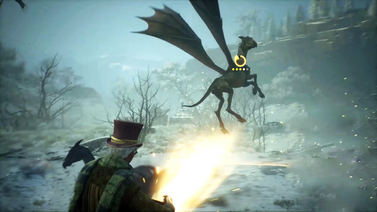 Thestral Den Map Location How to Catch Thestral Hogwarts Legacy