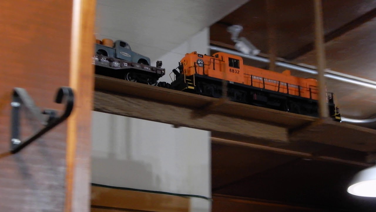 G Gauge Hanging Ceiling long Large Train Layout North Carolina