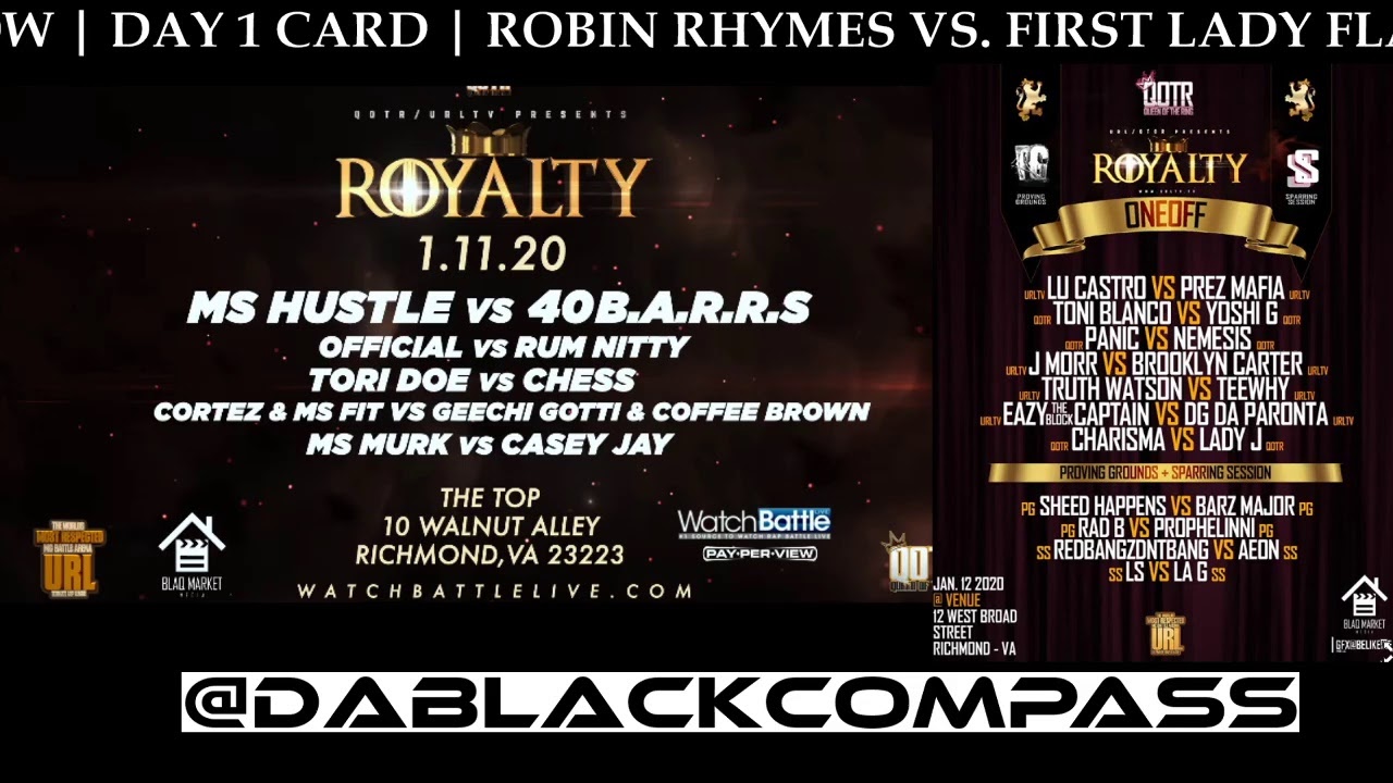 URL ROYALTY RECAP SHOW!!