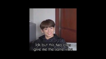 Idk but this two clips give me the same vibe