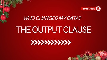SQL | OUTPUT Clause | Most SQL Devs Don’t Know This Trick