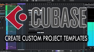How To Create Custom Project Templates In Cubase l Quick & Easy l Cubase Tutorial #cubase