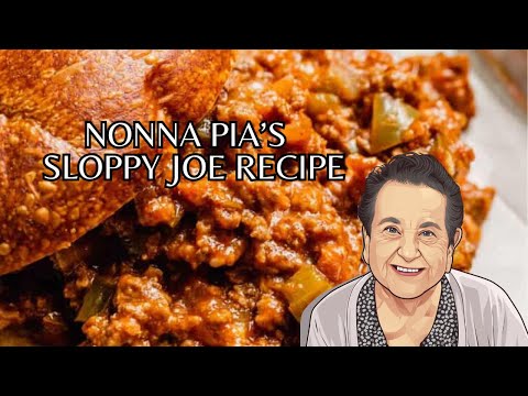 Nonna Pia makes a Sloppy Giuseppe (Joe) Sandwich?!