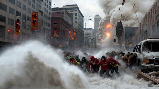 TOP 30 minutes of natural disasters! Large-scale events in the world was caught on camera!