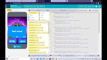 How to make KBC quiz app in code.org || part 2 Coding || Subscribe ❤❤