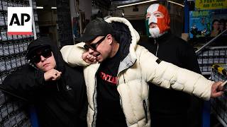 Kneecap 'thrive in the chaos' with album 'Fenian' shaped by fans and court case | AP interview