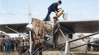 The Deadly Ocean Passages of 1920s: Aviation Pioneers. Restored Color Archival Films