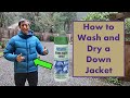 How to Wash and Dry a Down Jacket
