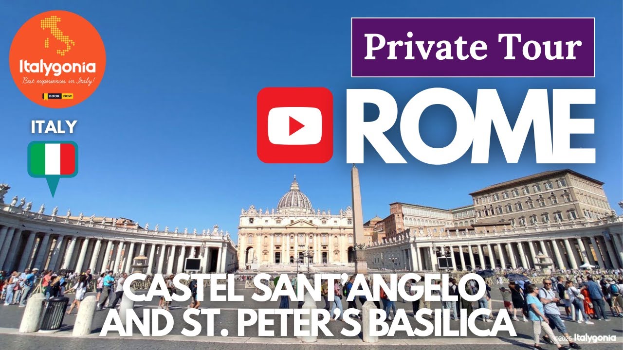 ROME private tour: Castel sant’Angelo and St  Peter’s Basilica
