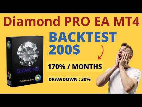 Backtest EA | Diamond PRO EA MT4 Review | FX STORE EA