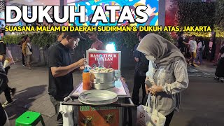 Menikmati Keindahan Kota Jakarta Malam Hari | Suasana Malam di Stasiun Manggarai hingga Dukuh Atas