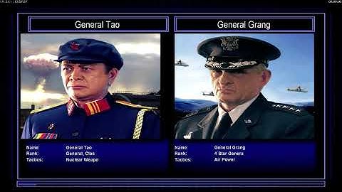 Nuke VS Airforce (Hard) - C&C Zero Hour Speedrun