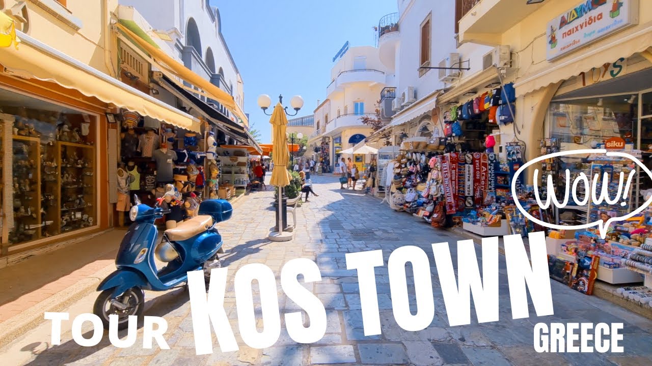Kos Town Tour, Greece what is it like? YouTube
