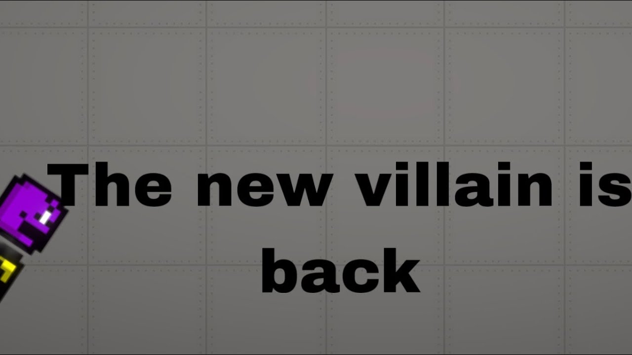 The new villain is back