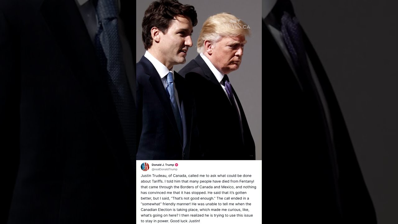 Trump To Trudeau Good Luck Justin 
