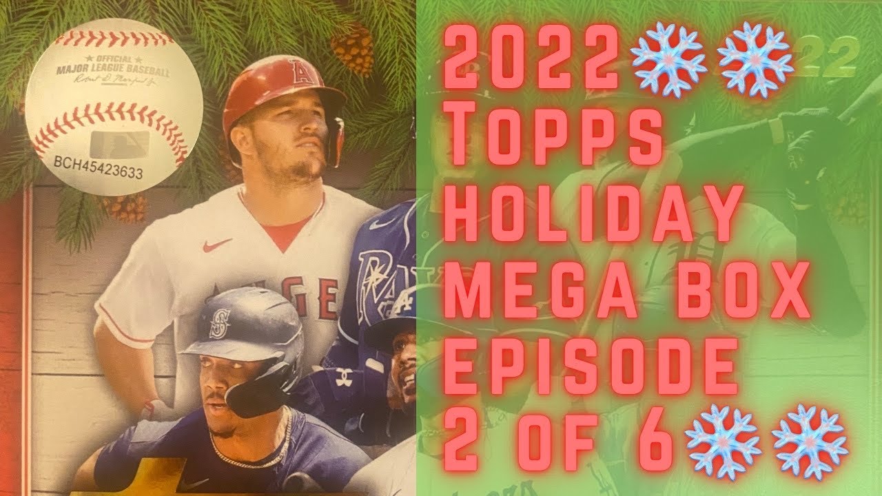 2022 Topps Holiday Mega Box Series Opening Box 2 of 6! 🔥🔥 2 SP’s/Bobby