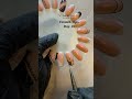 French Tips Day 18 💅 Bold Black Drip Design
