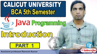 Calicut University Fifth Semester BSc CS / BCA  JAVA Programming