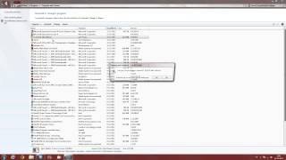Tutorial: How to Uninstall programms on windows 7 (Easy Way)