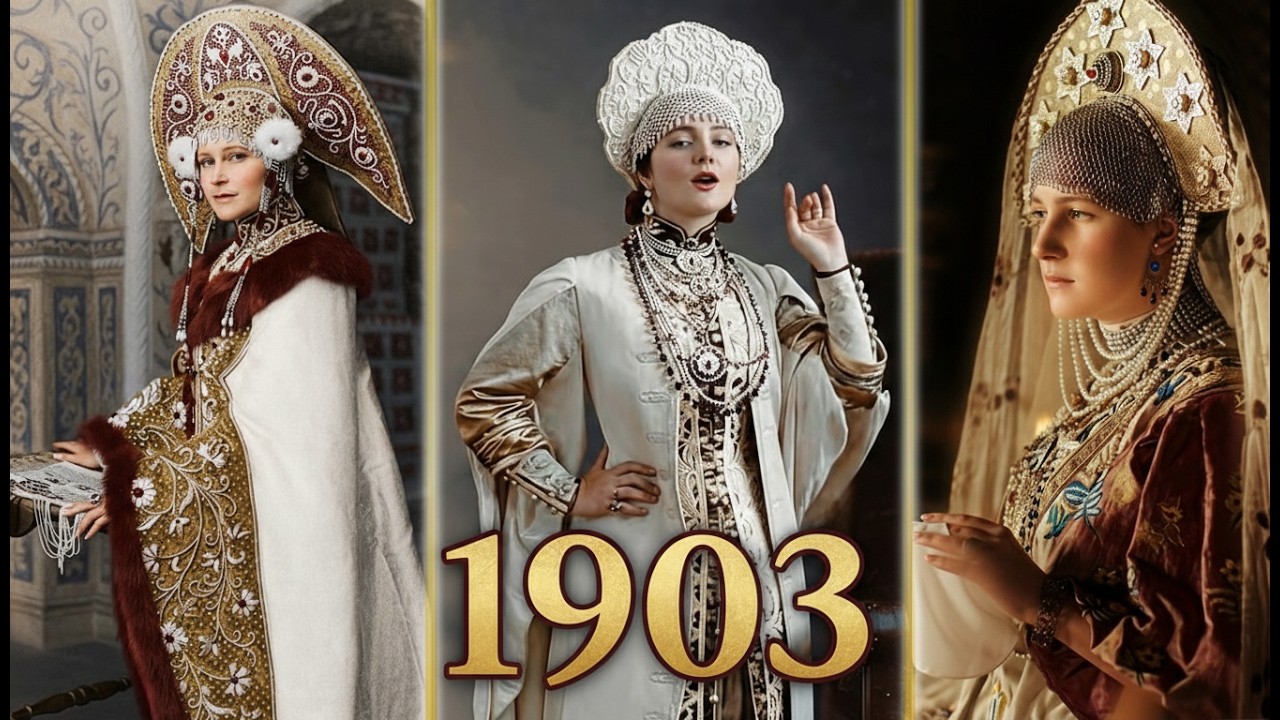 🎞️Ожившая история: Последний бал империи 1903 👑| 🎞️History Revived The Last Imperial Ball 1903 👑