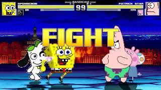 Mugen #117 Spongebob & Doki vs Partick & Peppa