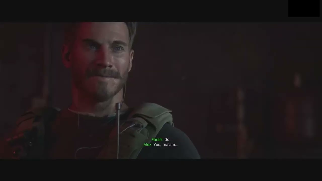 Call of Duty: Modern Warfare - Alex Keller.. "yes ma'am"