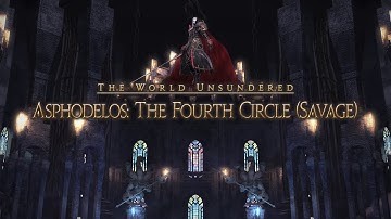 FFXIV - Asphodelos: The Fourth Circle Phase 1 (Savage) (P4S) - AST PoV