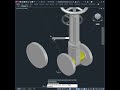 AutoCAD 3D WITH SCALE REFERENCE COMMAND