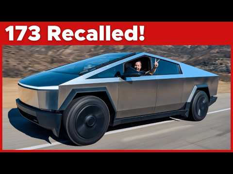 173 Cybertrucks Recalled! Here’s What That Actually Means