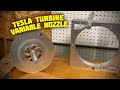 10in Tesla Turbine - Dual Variable Nozzle For Balanced Flow From Case #Shorts