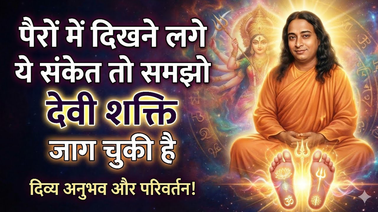 पैरों में दिखने लगे ये संकेत तो समझो देवी शक्ति जाग चुकी है | ईश्वरीय कृपा | Paramhansa Yogananda