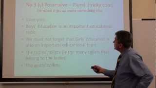 PUNCTUATION - LESSON ONE     (MR D's CLASSROOM HINTS)