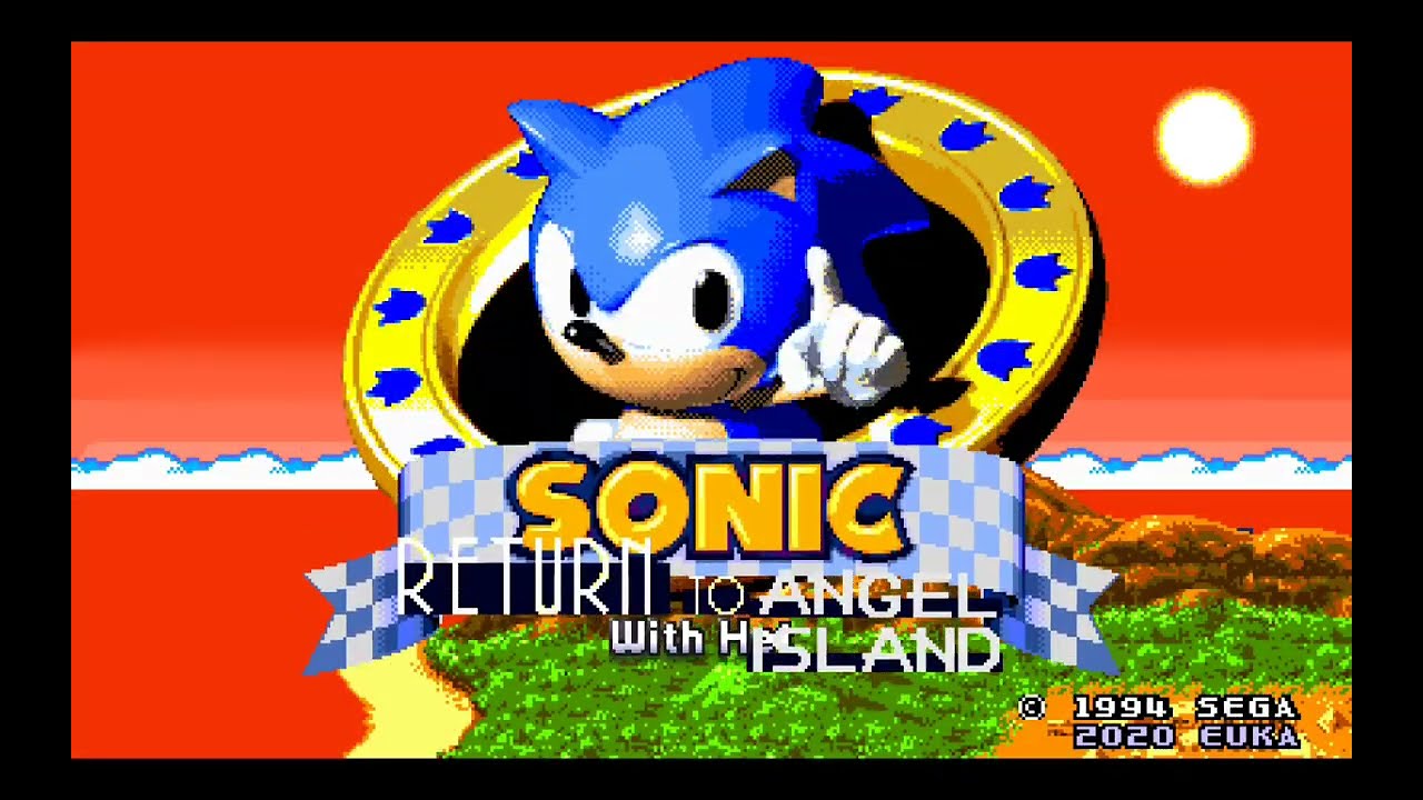 Sonic 3 air mods sonic 3 Rurturn to Angel island dmeo 3