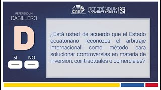 PREGUNTA REFERÉNDUM 2024 CASILLERO D