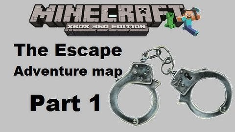 MineCraft xbox 360 edition: The Escape adventure map - Part 1