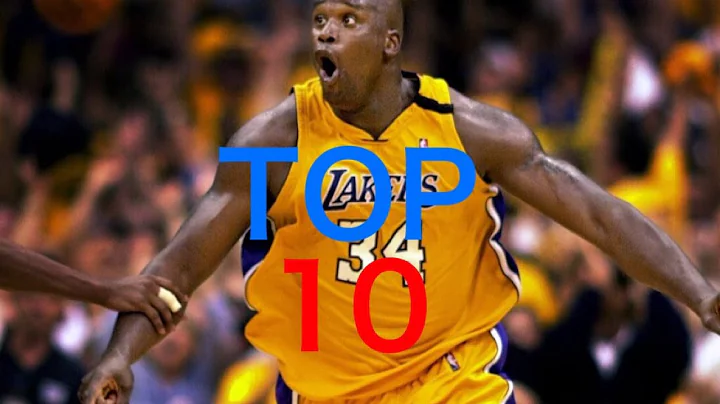 SHAQUILLE O'NEAL Top 10 Plays Of His Career
