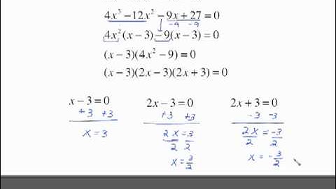 MAC 1105 sec 1.6 part 1 solve polynomial equations (examples don