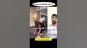 women acted like man 😱🤣 #funny #shorts #youtubeshorts #shortsvideo