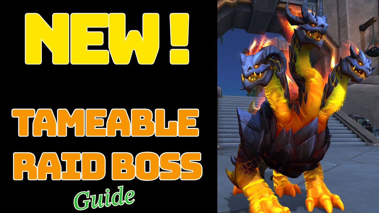 NEW RAID BOSS CAN BE TAMED! GUIDE AND LOCATION
