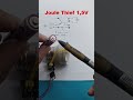 Joule thief 1,5V Schematic Circuit #joulethief1,5VschematicCircuit #electronika