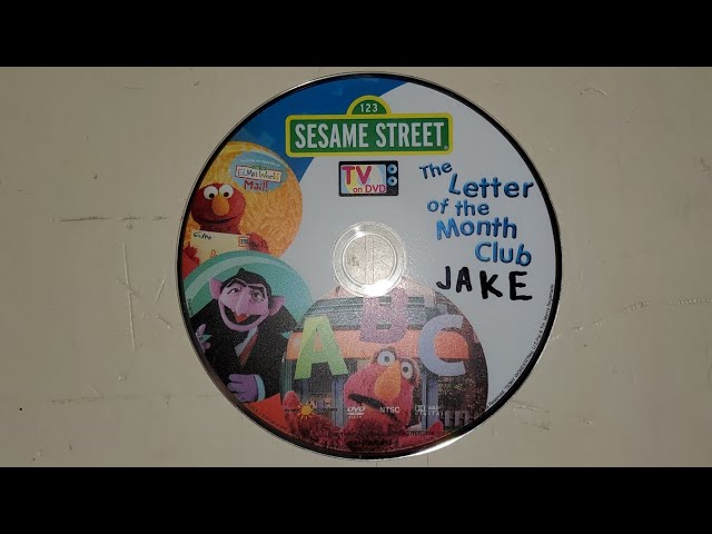 Opening To Sesame Street The Letter Of The Month Club 2006 DVD