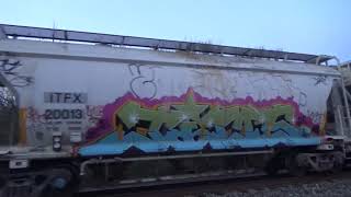 #13601 CSX Q416-19 Mix Freight train Part 2